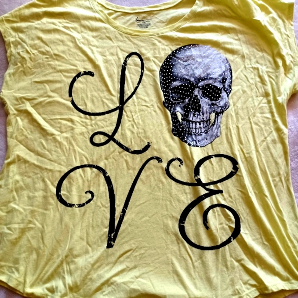 Lane Bryant skull shirt